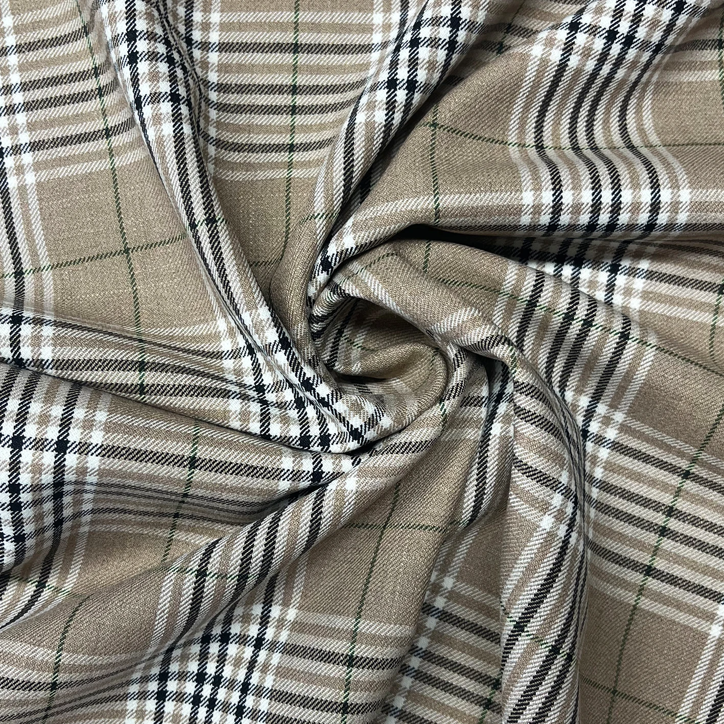 Classic wholesale stock yarnyed Rayon Woven Chede Fabnic WomenKndt