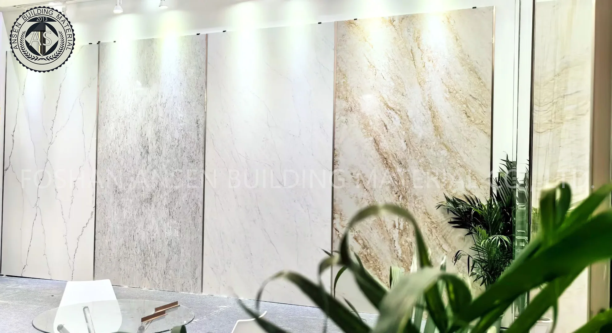 Calacatta large quartz stone white quartz engineered stone 20 mm thickness artificial quartz stone