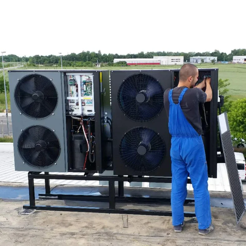 Тепловой насос NuLite Flamingo Tepelne Cerpadlo FLM80-300II/R32 FLM100-400II/R32 30 кВт 40 инвертор воздуха водяной тепловой