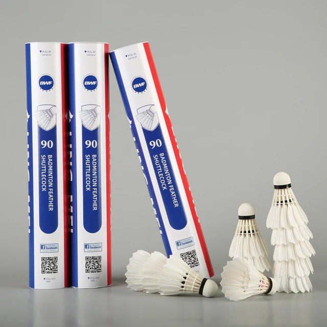 Class a Goose Feather Badminton Shuttlecock With Full Natural Cork Head for Tournament Yy As50 Rsl Ultimate