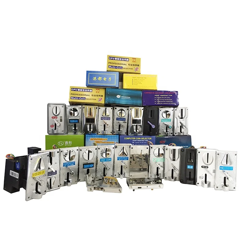 Arcade Game Machine Parts Weiya Control Bill Pool Table Vending Machine Coin Acceptor for PC With Usb Interface
