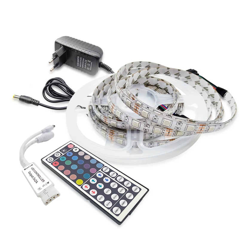  Лидер продаж гарантированное качество разноцветная Светодиодная лента RGB с белым драйвером 220 В