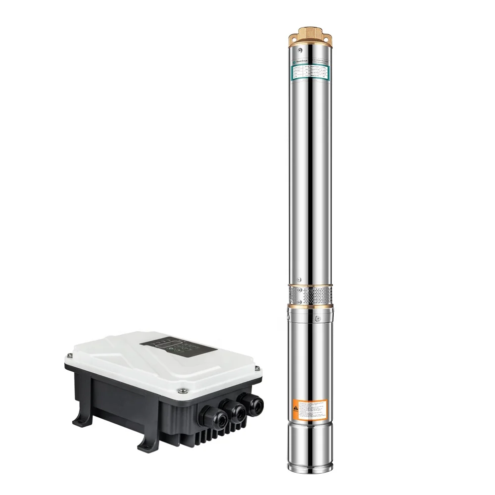 dc solar submersible pump 1.5hp, 1200W solar powered irrigation pump, automatic water pump