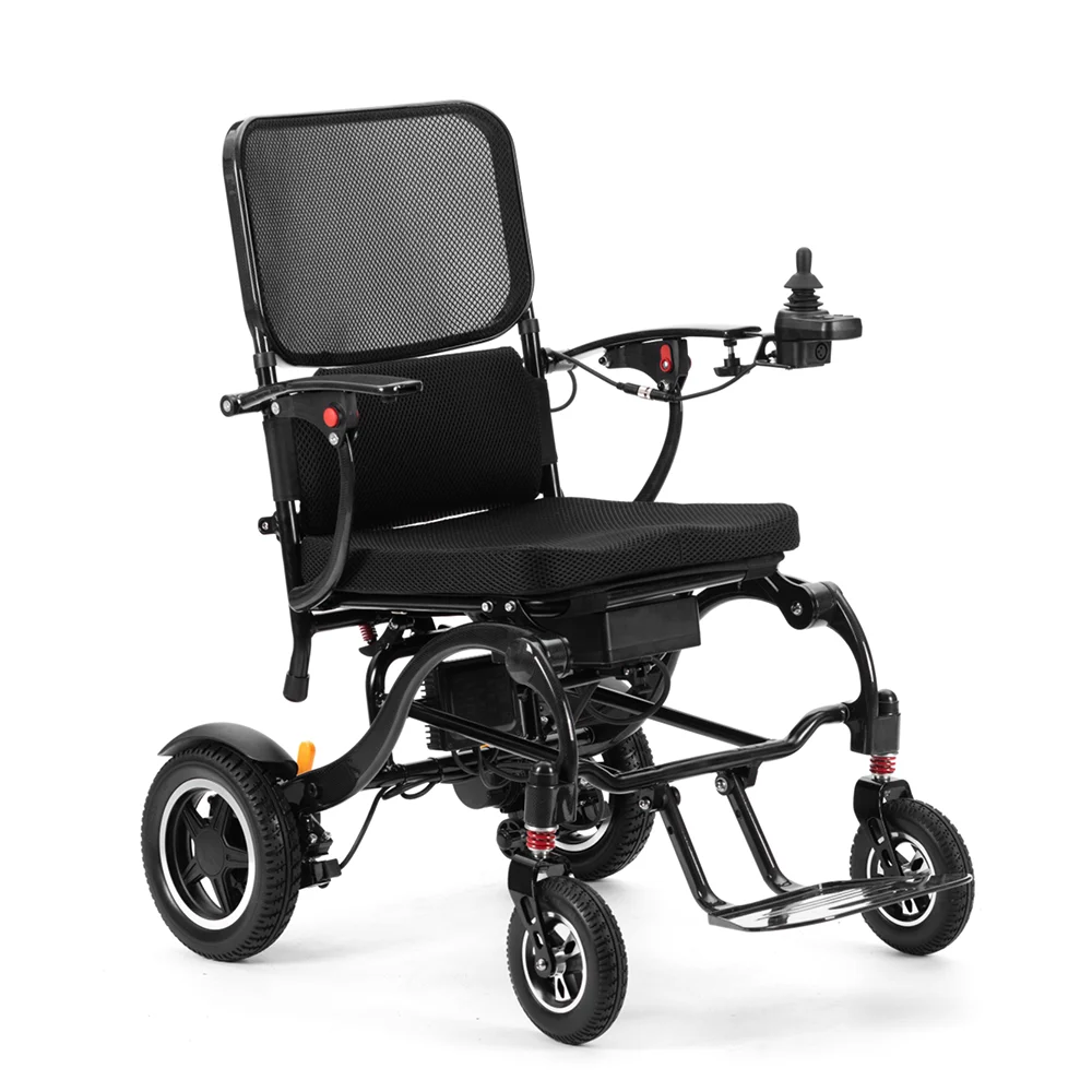 HEDY SEW05 CE Carbon Fiber Ultra Light Folding Sine Wave Control Quiet Drive Power Electric Wheelchair For The Elderly Disabled