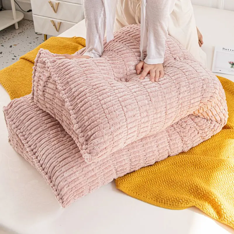 New Hot Cheap Price Soft Custom Living Room Sofa Bed Decor Relaxing Gaming  Lumbar Neck Back Support Triangle Backrest Cushion