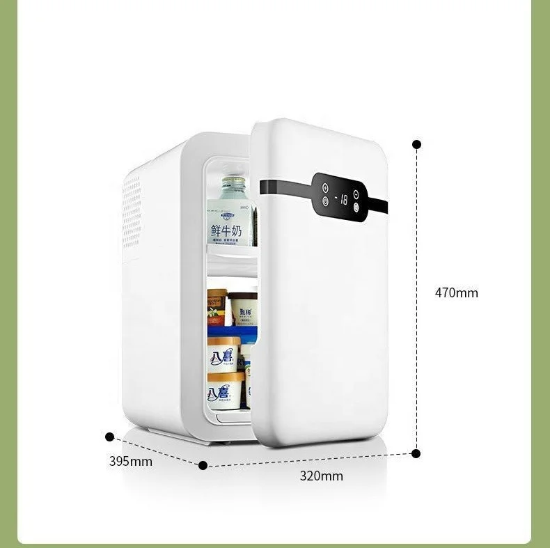 -20degree Temperature settable 2-Door bottom Mini Freezer Apartment Refrigerator blood transport cooler box for hospital use