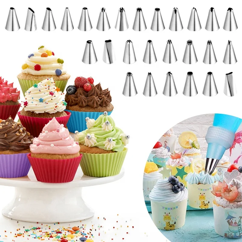 Hot Sales Cake Turntables Decoration Accessories Kit Baking Pastry Decorating Tools