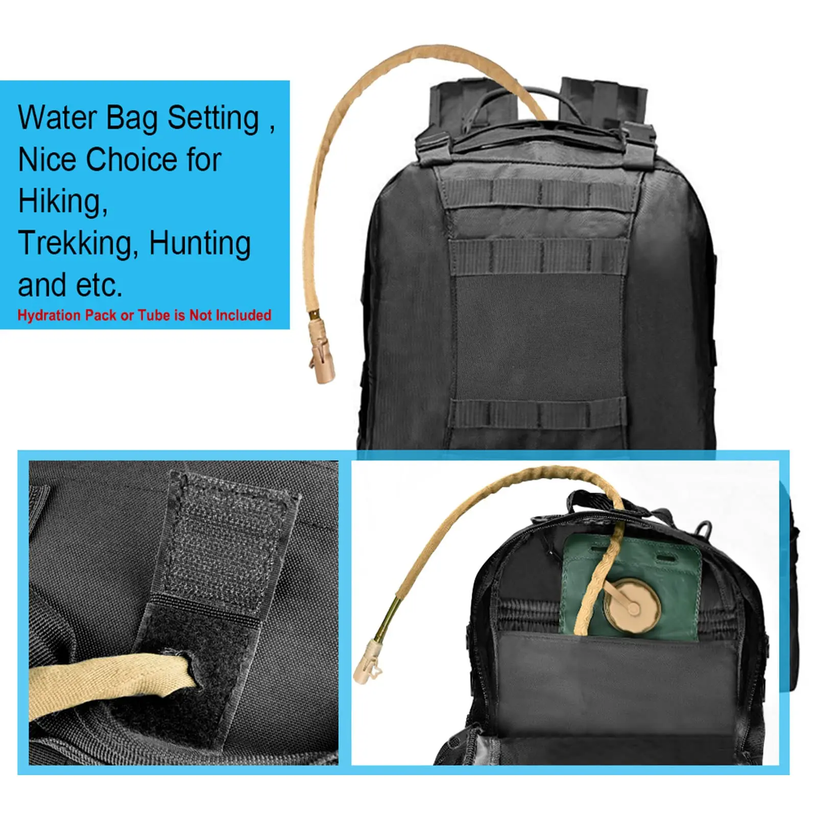 Camping Climbing Usb Gps Tactical Outdoor Training Backpack Outdoor Goods Wilderness Use