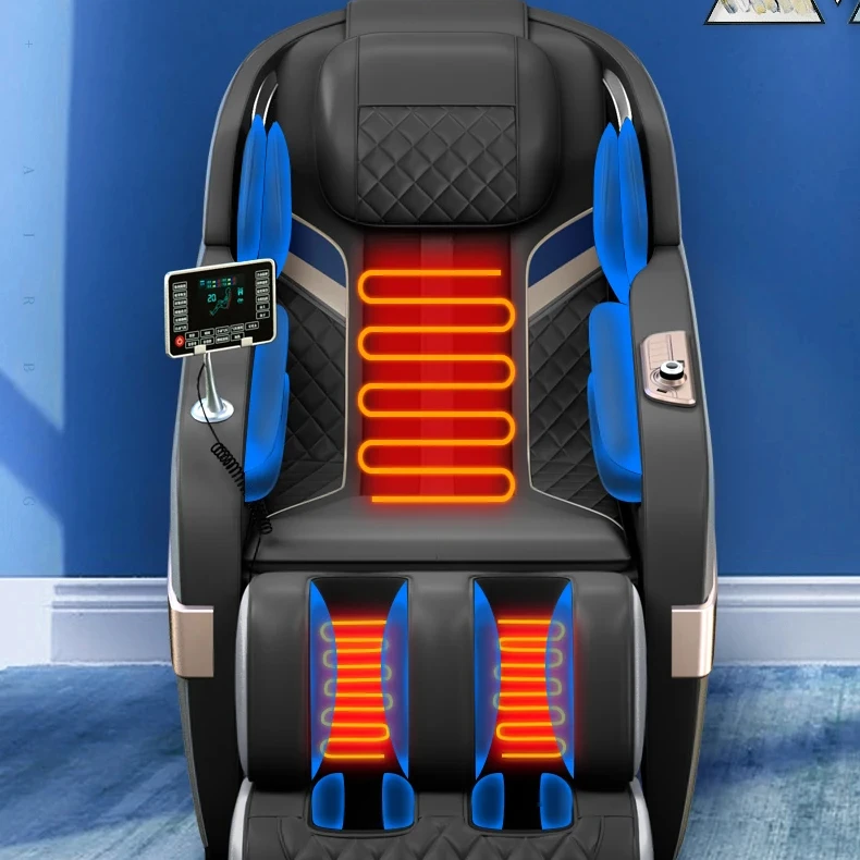 GUOHENG ai smart healthcare shoulder musical function massage chair gravity luxury 8d pu leather massage chair price