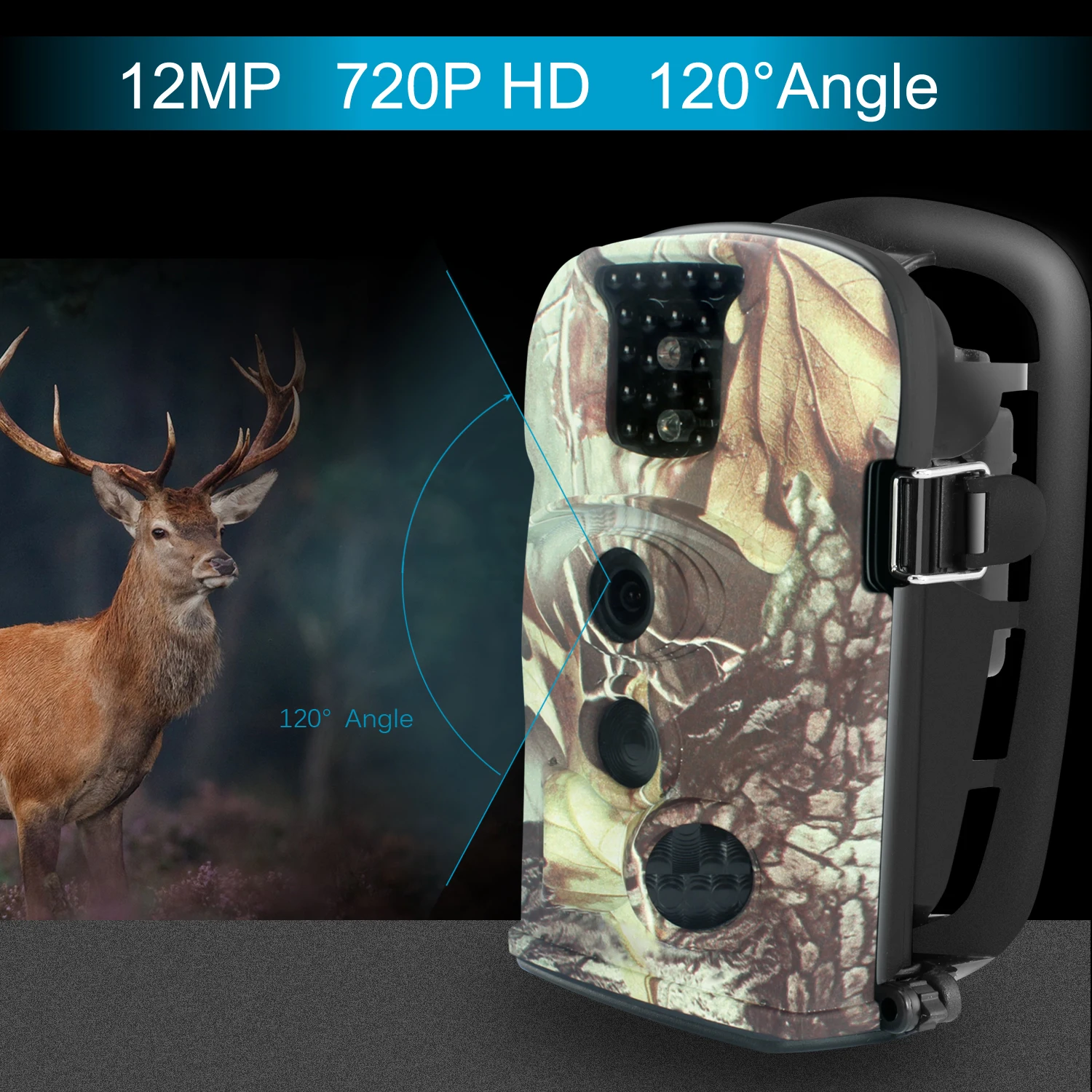 Mini Hidden Hunting Trail Camera Wildlife Game Camera Wide Angle Night Vision Camera For Hunting