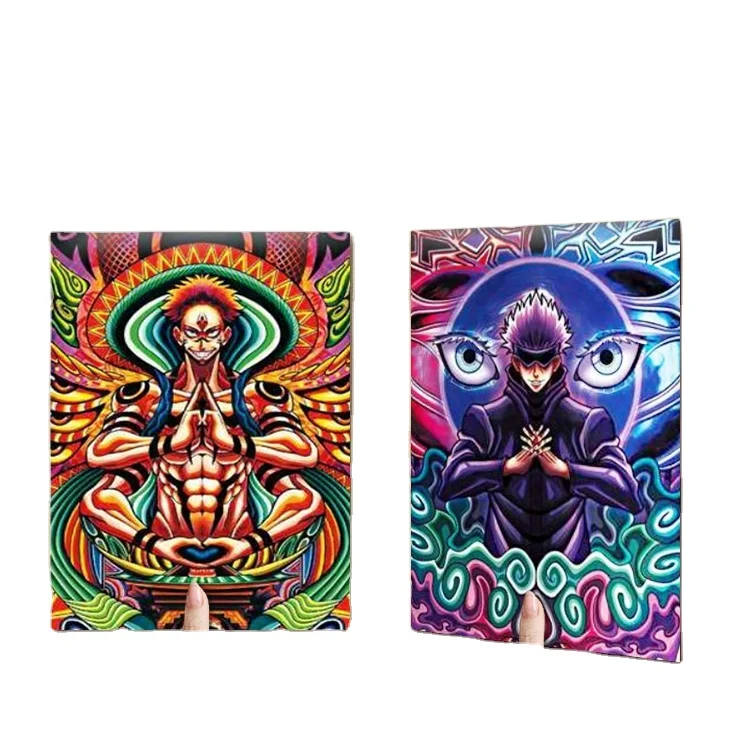 3D Lenticular Poster Animation Characters 3D Lenticular Pictures JAPAN 3D Anime Prints Home Decor Poster