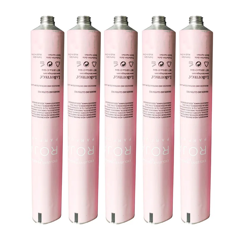 
Skincare Creams Cleanser Lotion Ointment Aluminium Collapsible Tubes Ladies Tubes Cosmetic Packaging Colorful 