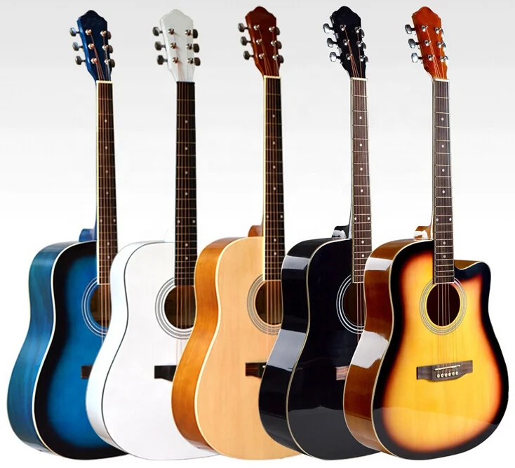 Дешевая акустическая гитара 41 дюйм студенческая акустические гитары