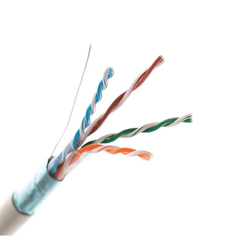 Factory Price Cate5 Network Ftp Sftp Cat 5E Lan 4 Pair Utp 24 Awg Outdoor Waterproof Cat5e Communication Cable