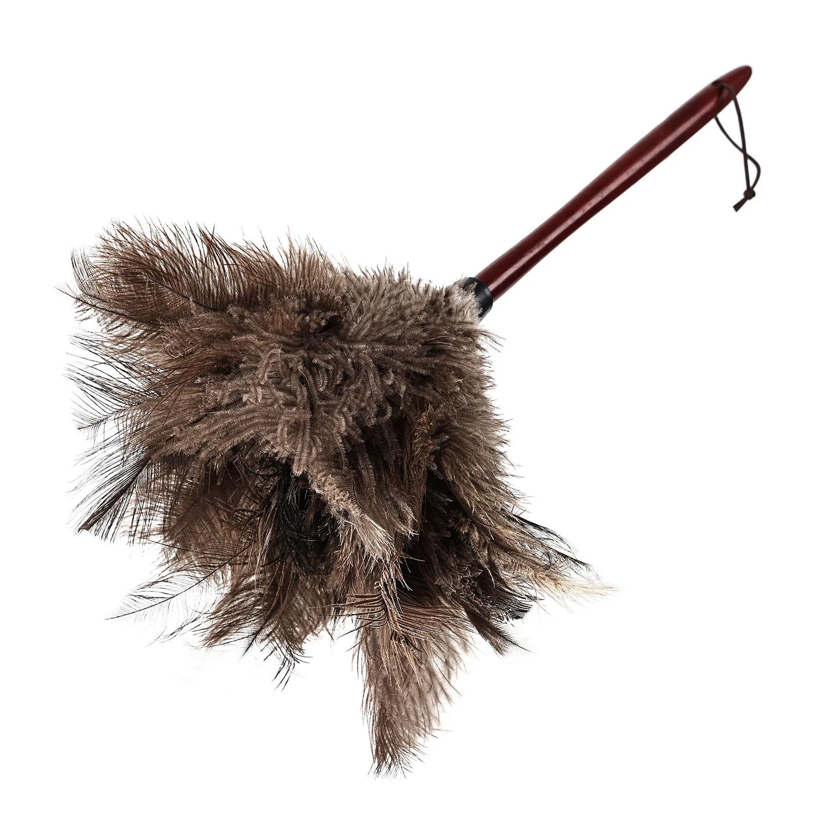 factory supplier in bulk 21.6inch natural color ostrich feather dusters For Car Cleaning Duster Household Duster