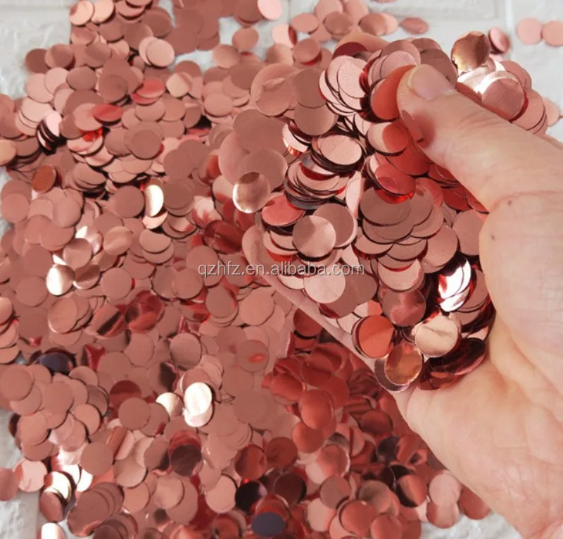  Global Shunli Biodegradable Custom Shredded Confetti Rice Paper Round Shaped Bachelorette