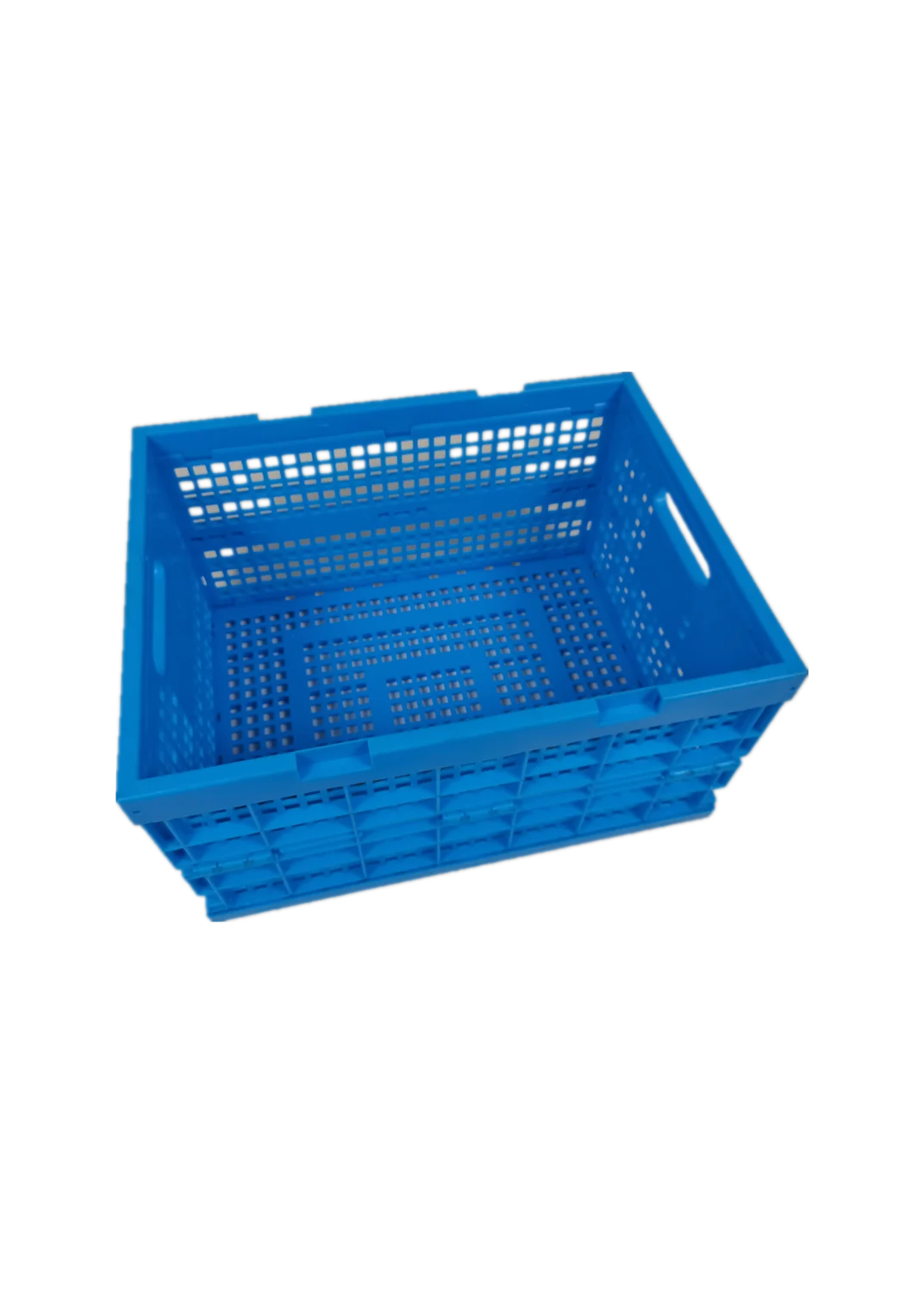 JOIN Ventilated Mesh Plastic Foldable Storage Basket Collapsible Box Plastic Foldable Crate