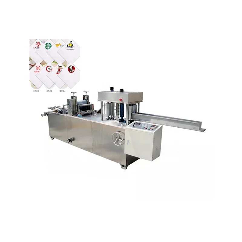 Full Automatic Embossing Folding Napkin Tissue Paper Making Machine Paper Napkin Machine