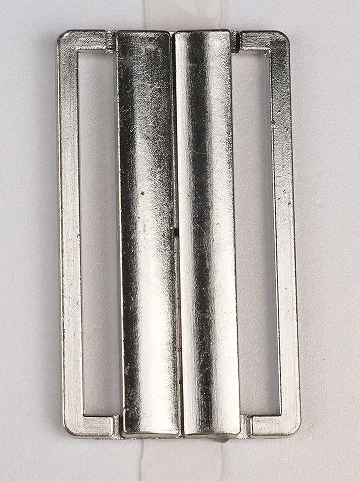 2024 Rustless Metal Swimwear Buckle Silver Back Connector Closure Clasp