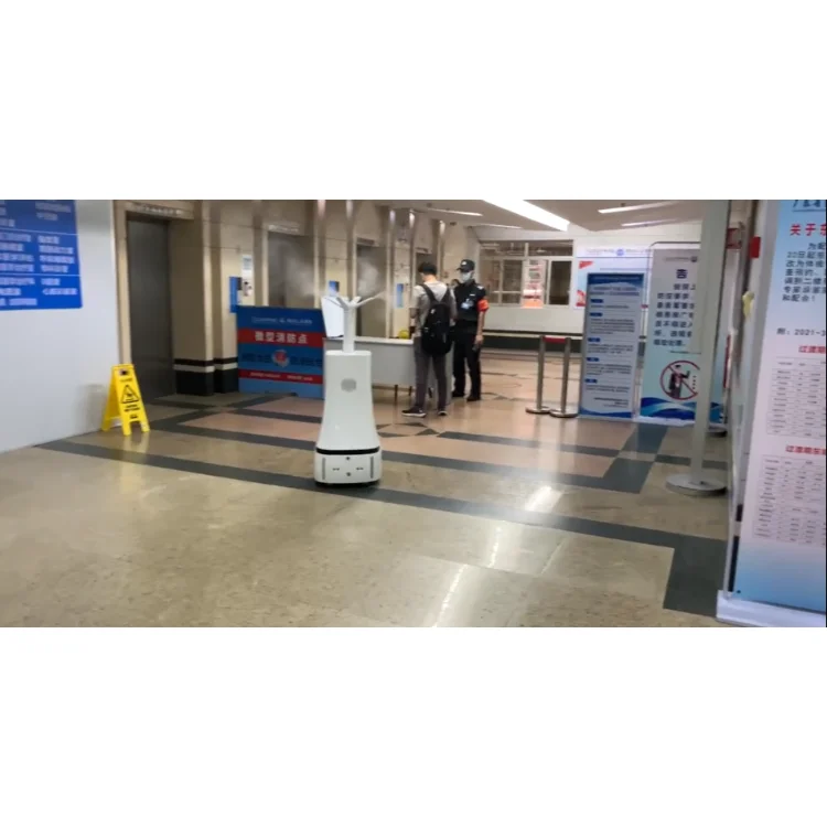Uvc Sterilize Atomized Automatic Charge Shrapnel Spray Disinfection Route And Speed Robot Reeman Power Socket Custom