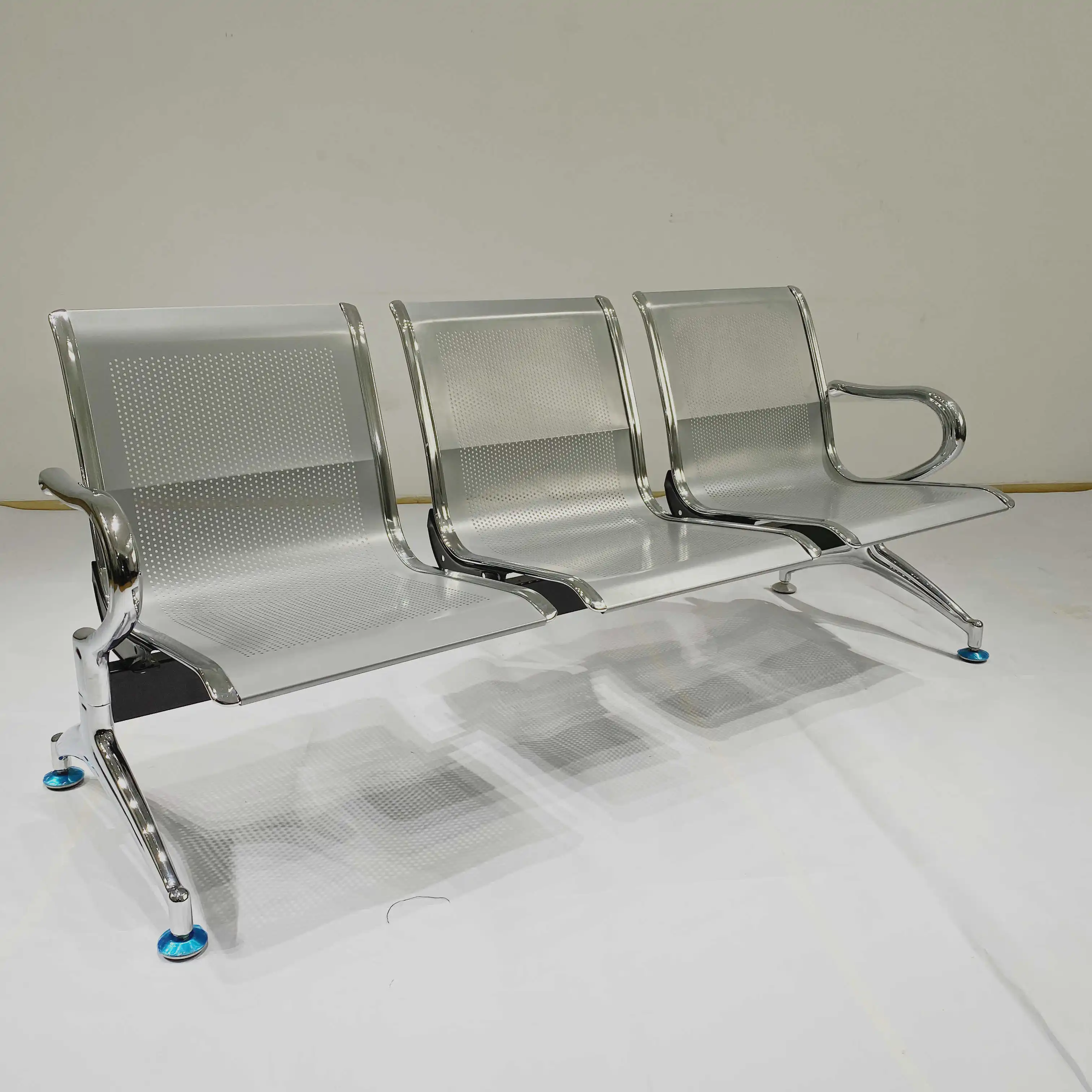 3 seat airport waiting chairs for hospital bus station from Foshan Songran factory C-308