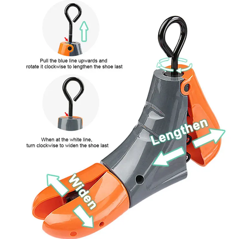 High-top Martin Boots Expander Foot Support Widening Lengthening Shoe Tree Sports Shoes Universal Adjustable Shoe Stretcher