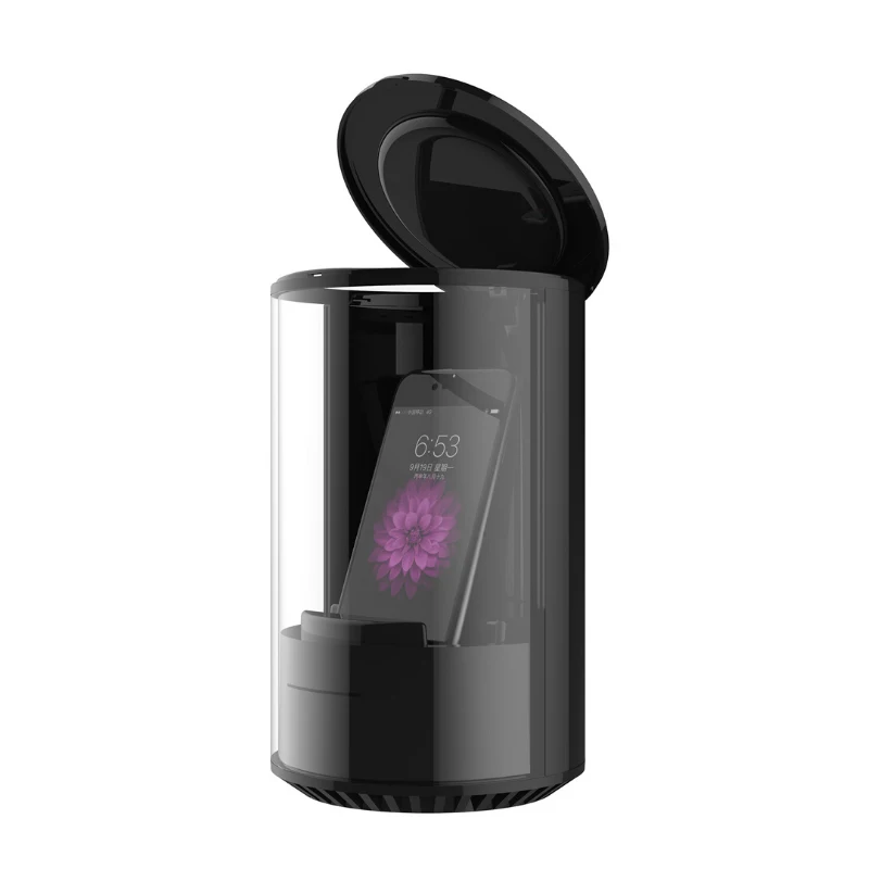 O3 Ozone Uvc Ultraviolet Disinfection Box, Multi-Functional Mobile Phone Mini Ozone Uv Sterilizer