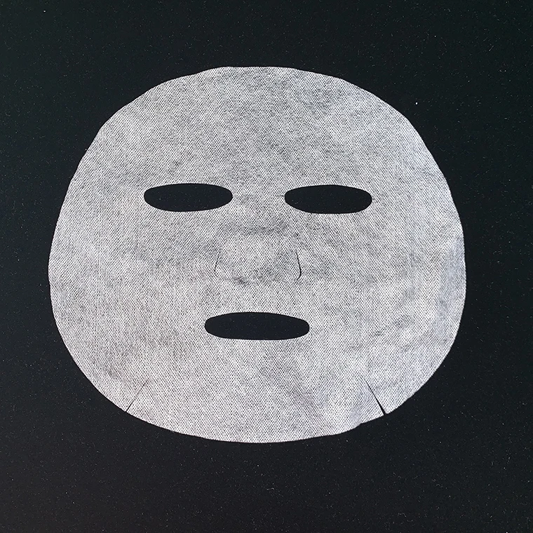 Copper ammonia silk white color dry sheet private label custom logo dry cloth facial mask material