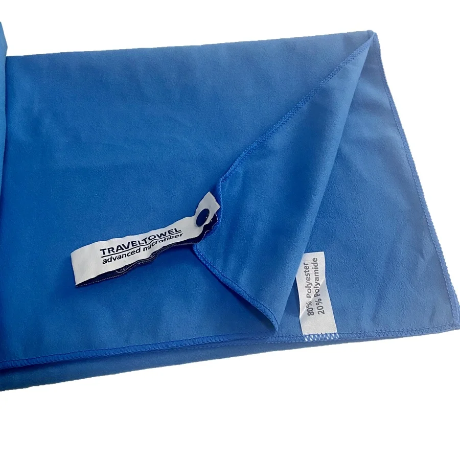 OEM Customer Logo Microfiber Suede gym Quick Dry Sports Towel