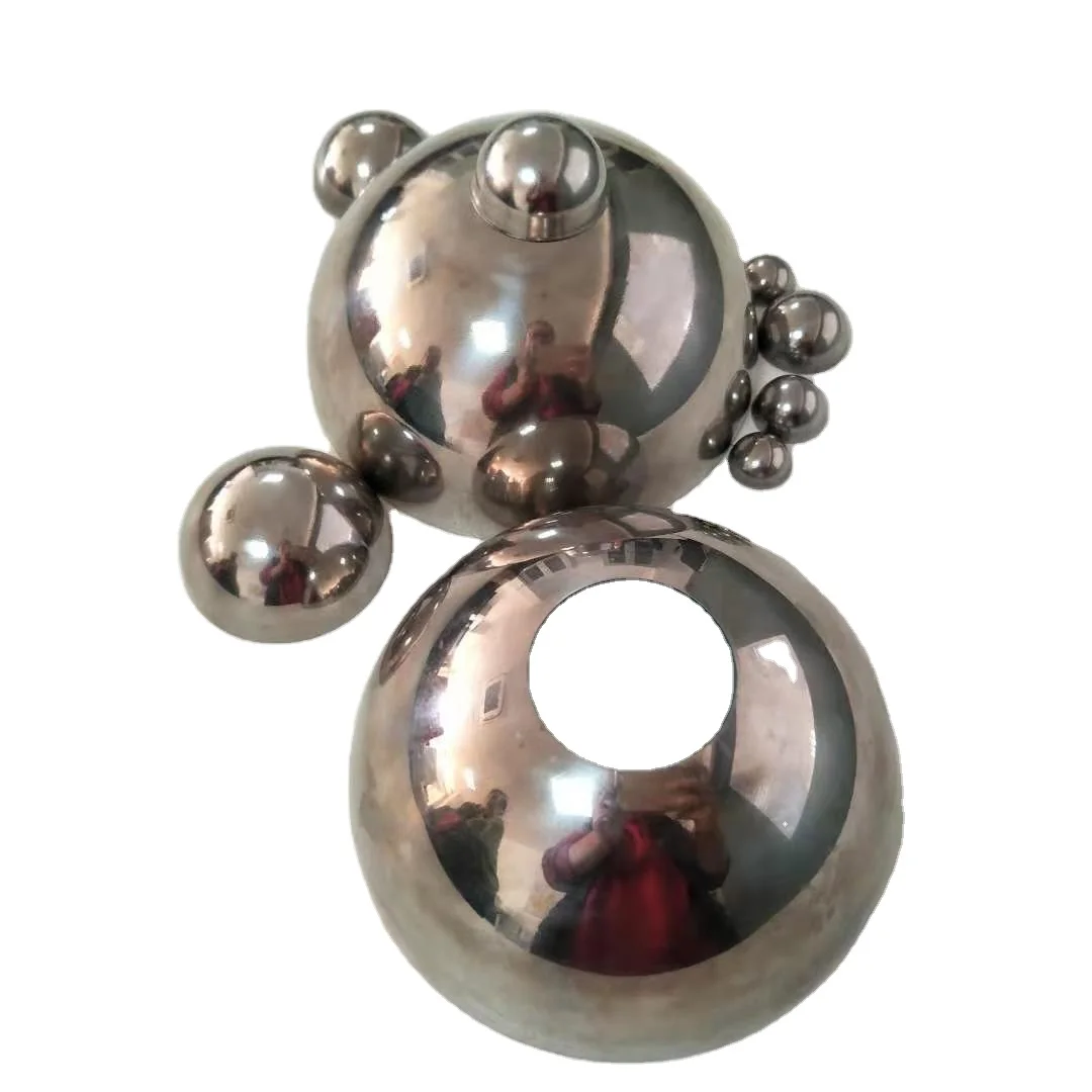 Заводские в наличии кованые Простые Стальные полусферные головки для конца трубы