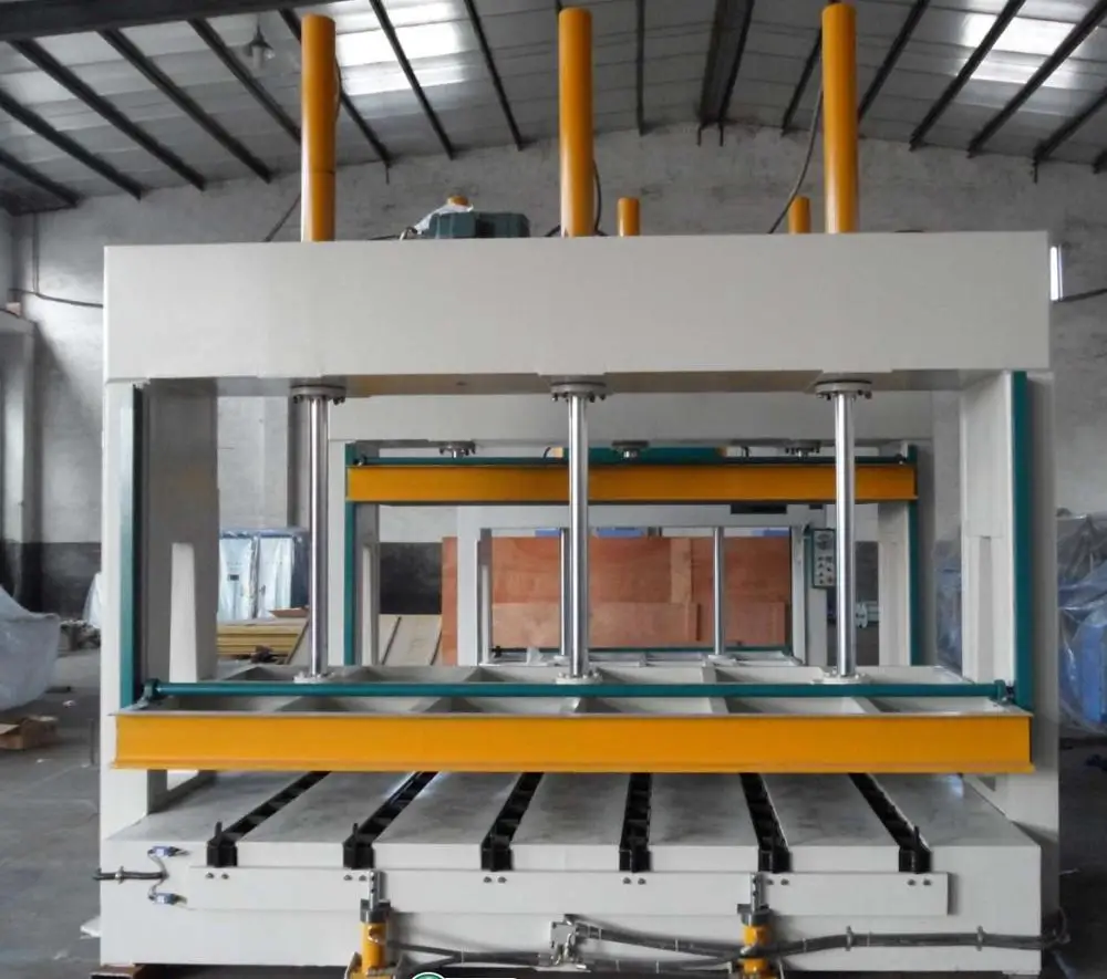 MJ80T hydraulic wood pressing machine cold press machine for plywood and door making