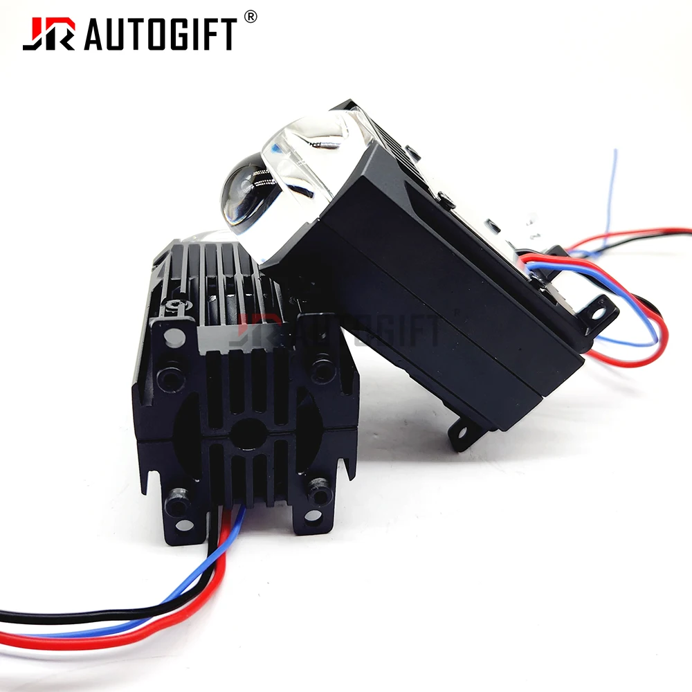 Auto Car Light 40W 5500K BI LED Projector Lens N40D1 Matrix Quare Type Headlights Retrofit item for Universal Type Fog Light