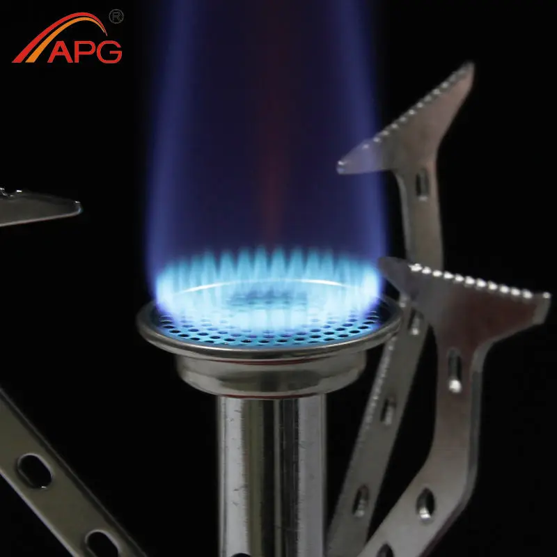 Alloy Mini Portable Outdoor Stove Wild Survival Cooking Picnic Gas Burner Equipment Outdoor Camping Gas Stove