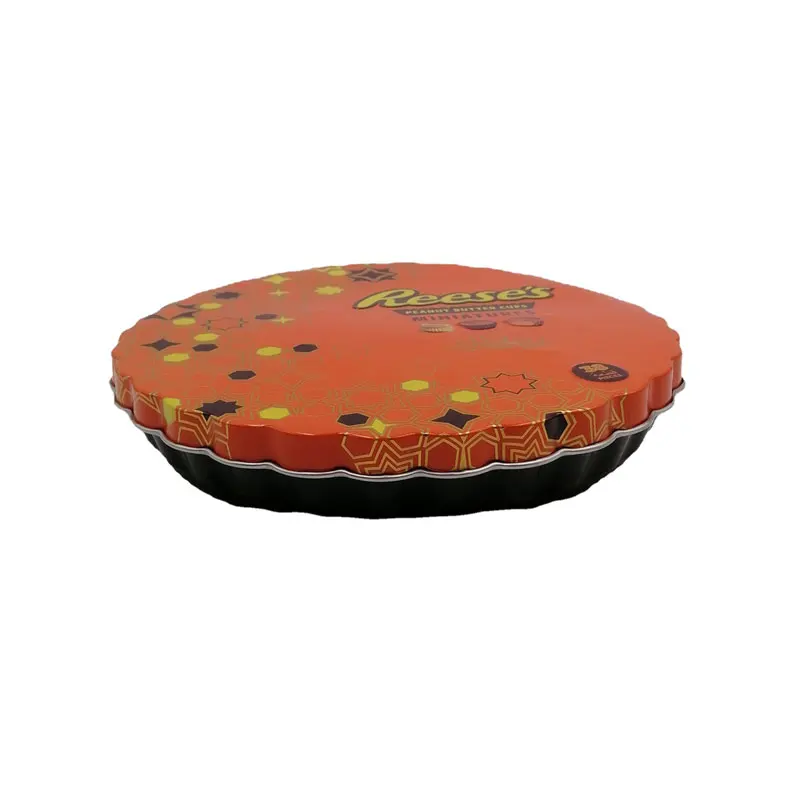 Factory wholesale custom all kinds of sizes high quality biscuits cookies candy chocolate exquisite gift dessert series tin box