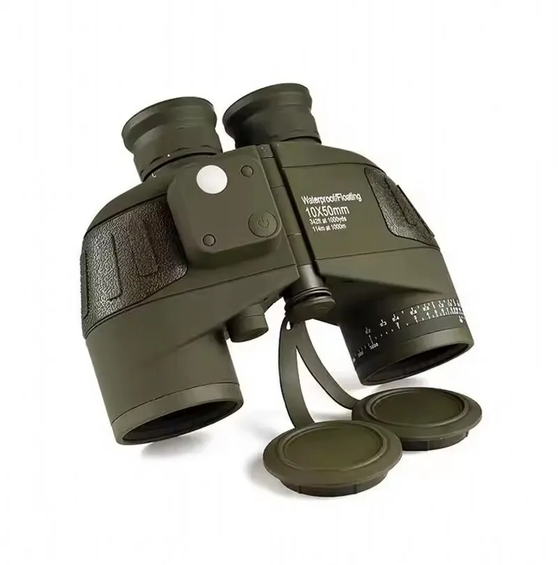 COM High Power Easy Focus Binoculars Compact Waterproof Tactical Original Germany Binoculars 10X50