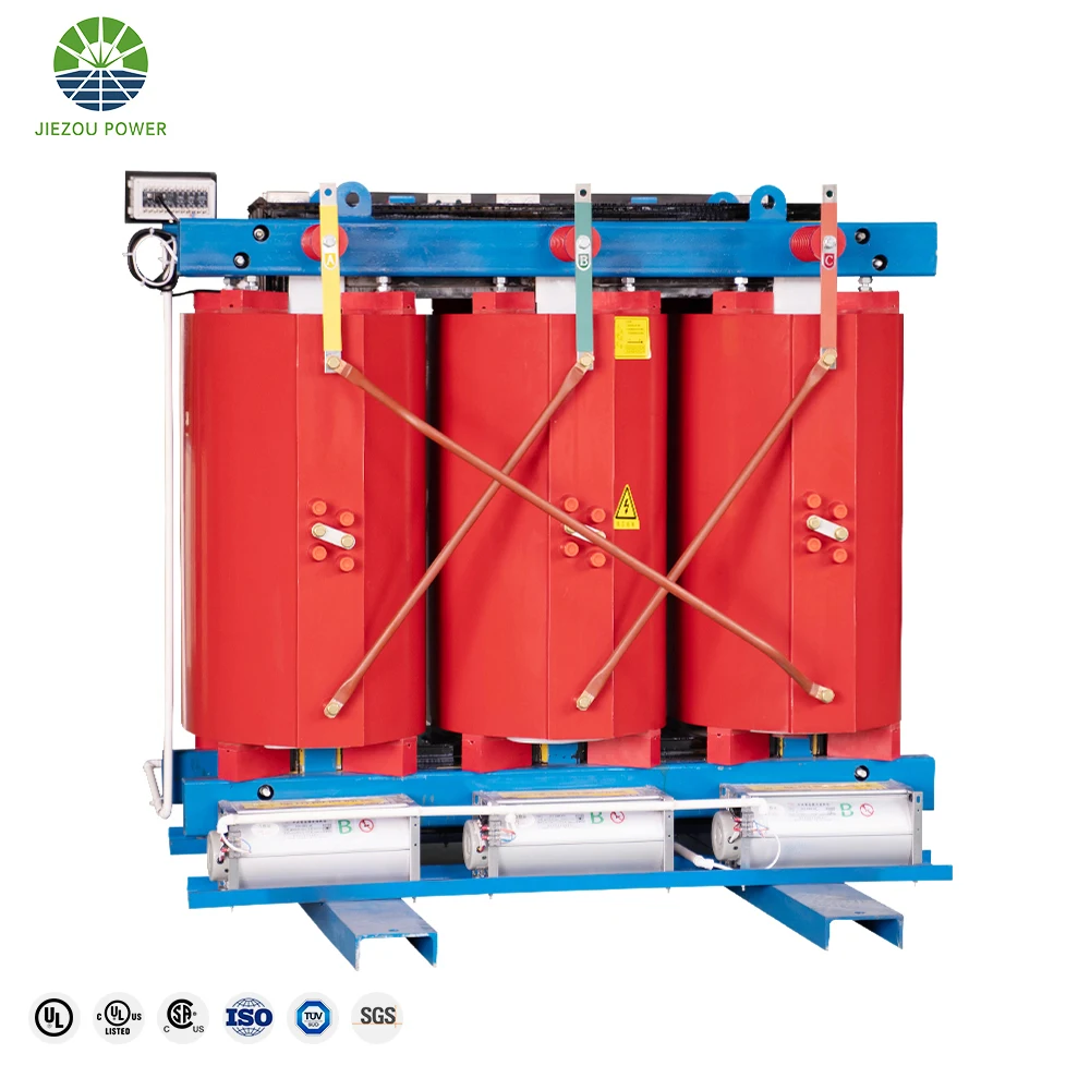 High Efficiency 100% Copper Winding 315 kVA 400 kVA 11000v 380v Three Phase Dry-type Transformer