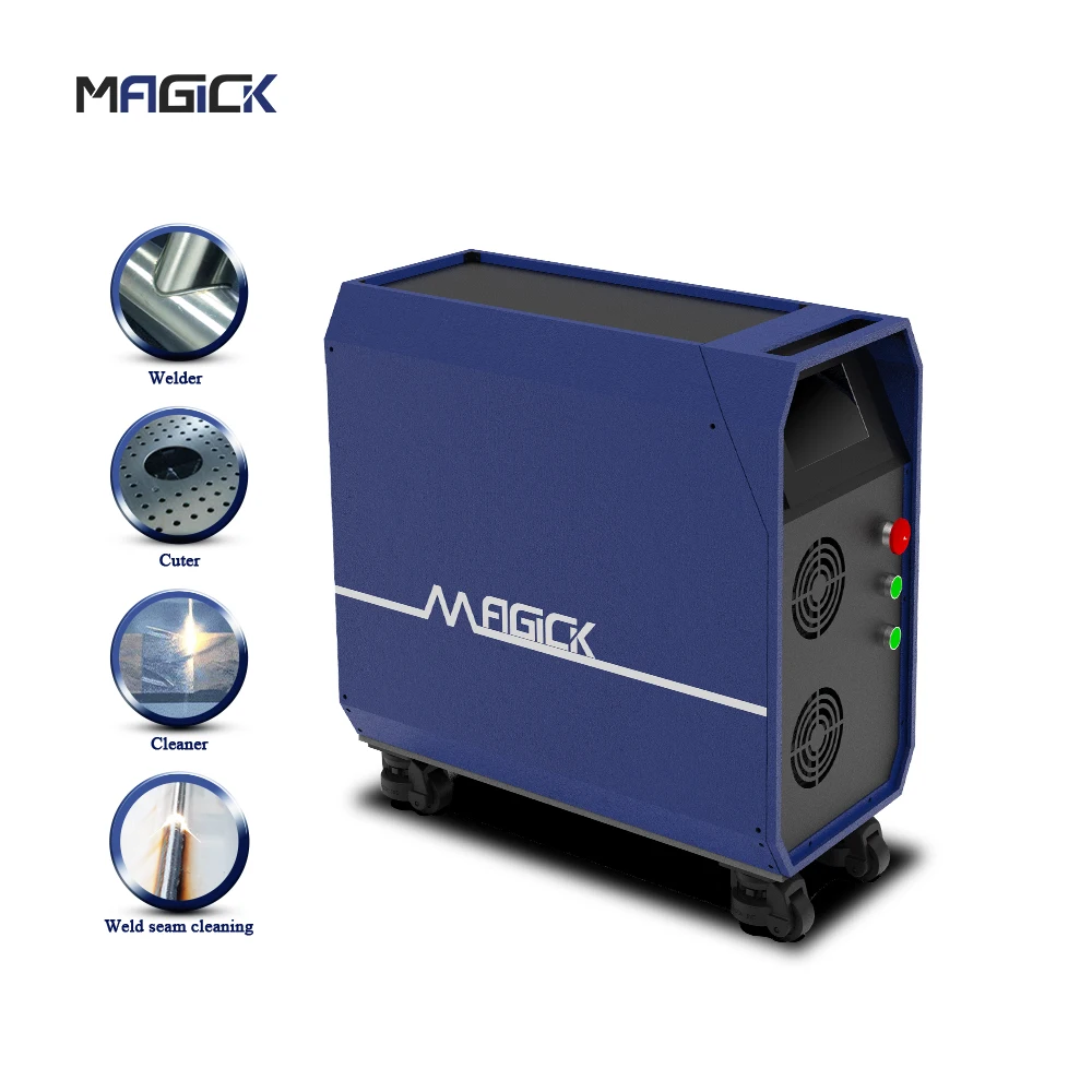 Air Cooled Mini Portable 1500w 53kg Handheld Laser Welding Machine For Metal Stainless Steel Carbon Steel Aluminum