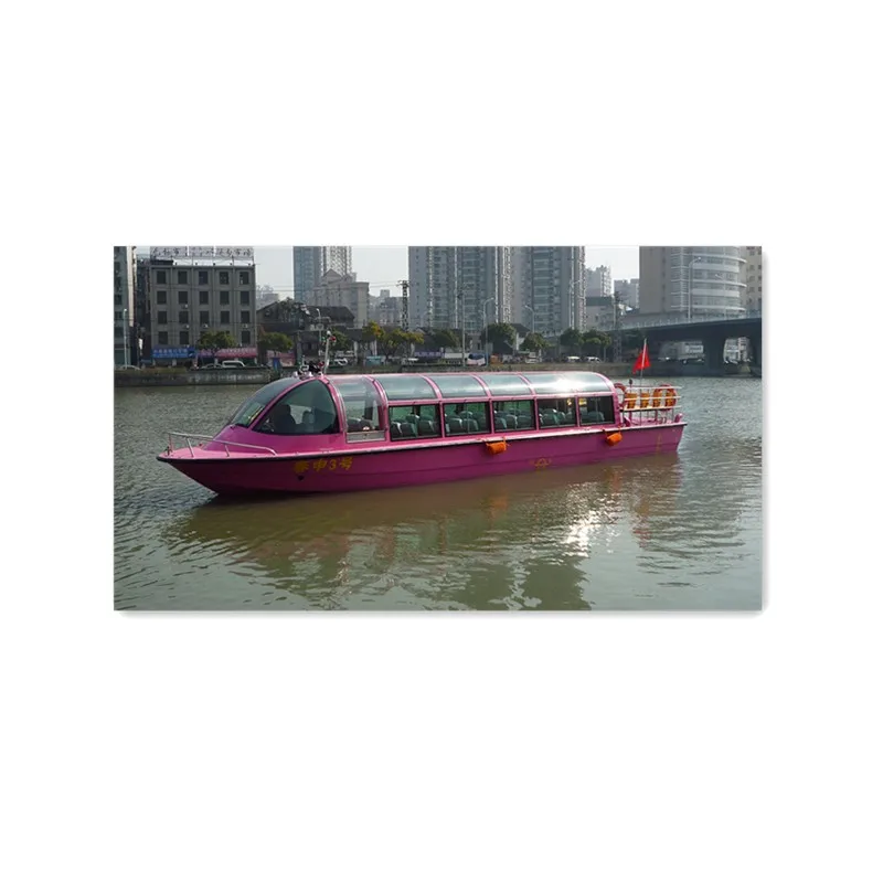 Grandsea Fiberglass Material 50seats Water Taxi Boat for sale (1557164510)