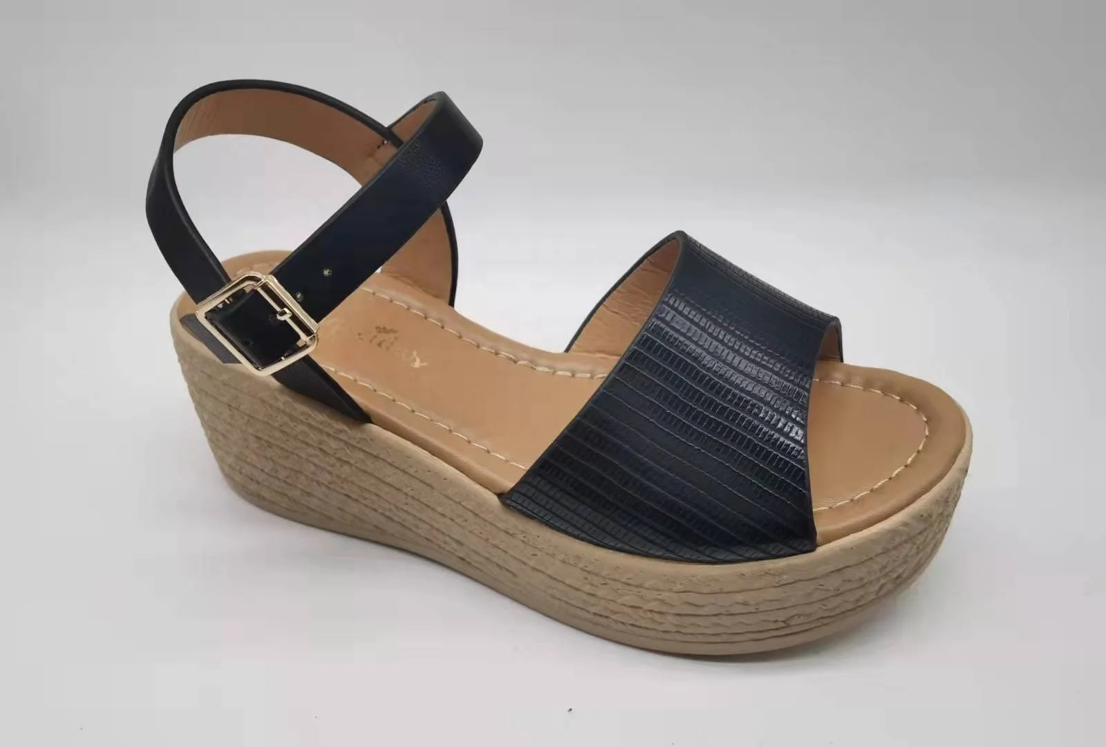 Summer Wedges Slippers Platform High Heel Female Slipper Ladies Off Shoes Basic Clog Wedge flat sandals new design yiwu suka