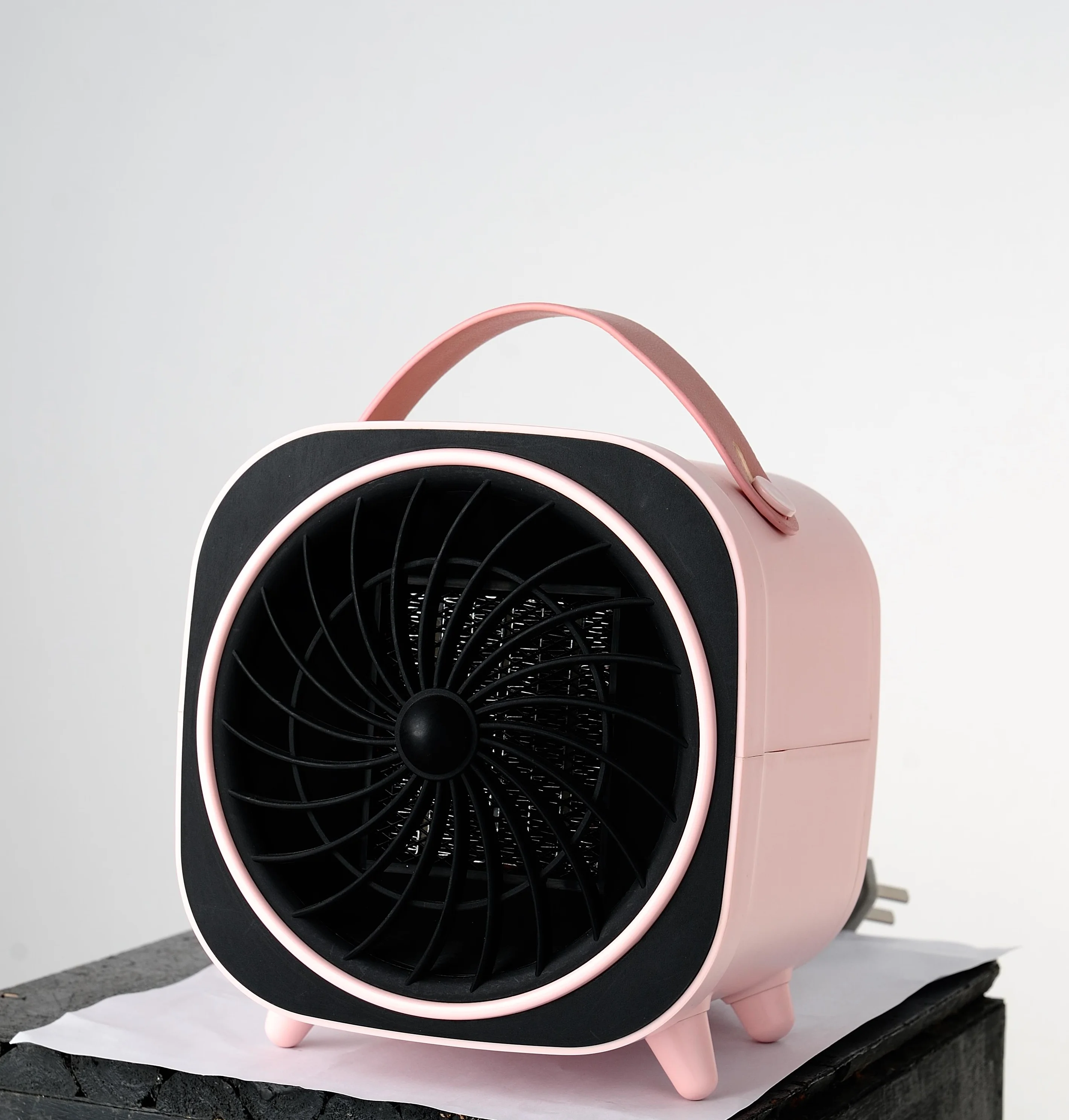 Heater Fan 3S Fast Heating 1000W Auto Oscillating Winter Room Heater Fan Portable Household Office Fan Heater