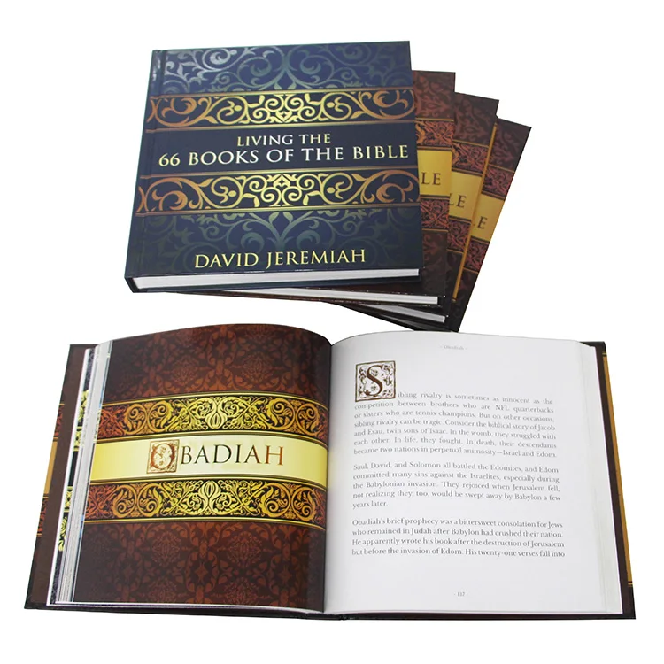 OEM Hardcover Book Printing with High Quality Professional Service from China Book Printing