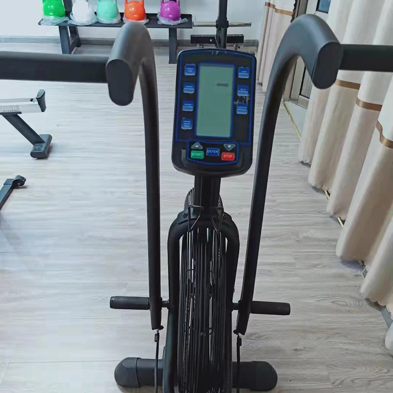 Leadman home Gym Exercise Spinning Bikes Mobile Indoor Silent Big Fan Wind Resistance Air Bike