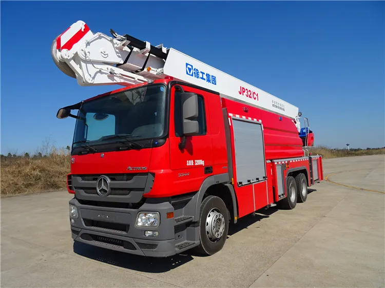 XCMG Official JP32C1 water tower fire fighting truck price for sale