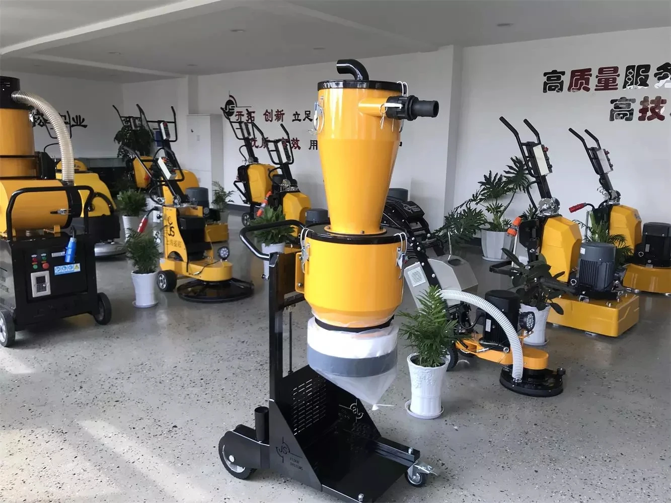 V-XFT air powered vacuum cleaner cyclone pre separator dust collector machine