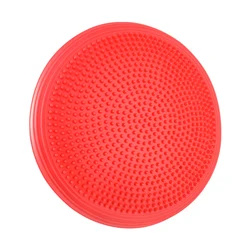 Home Gym Workout Lower Back Pain Relief Inflatable Yoga Balance Disc Pad Stability Wobble Cushion With Pump