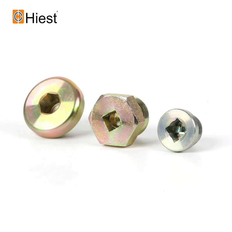 Heavy duty magnetic oil pan drain plug