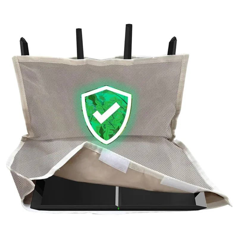 WiFi Cover for Protection, WiFi Router Cover Faraday Cage, Router WiFi Guard for WiFi Routers.