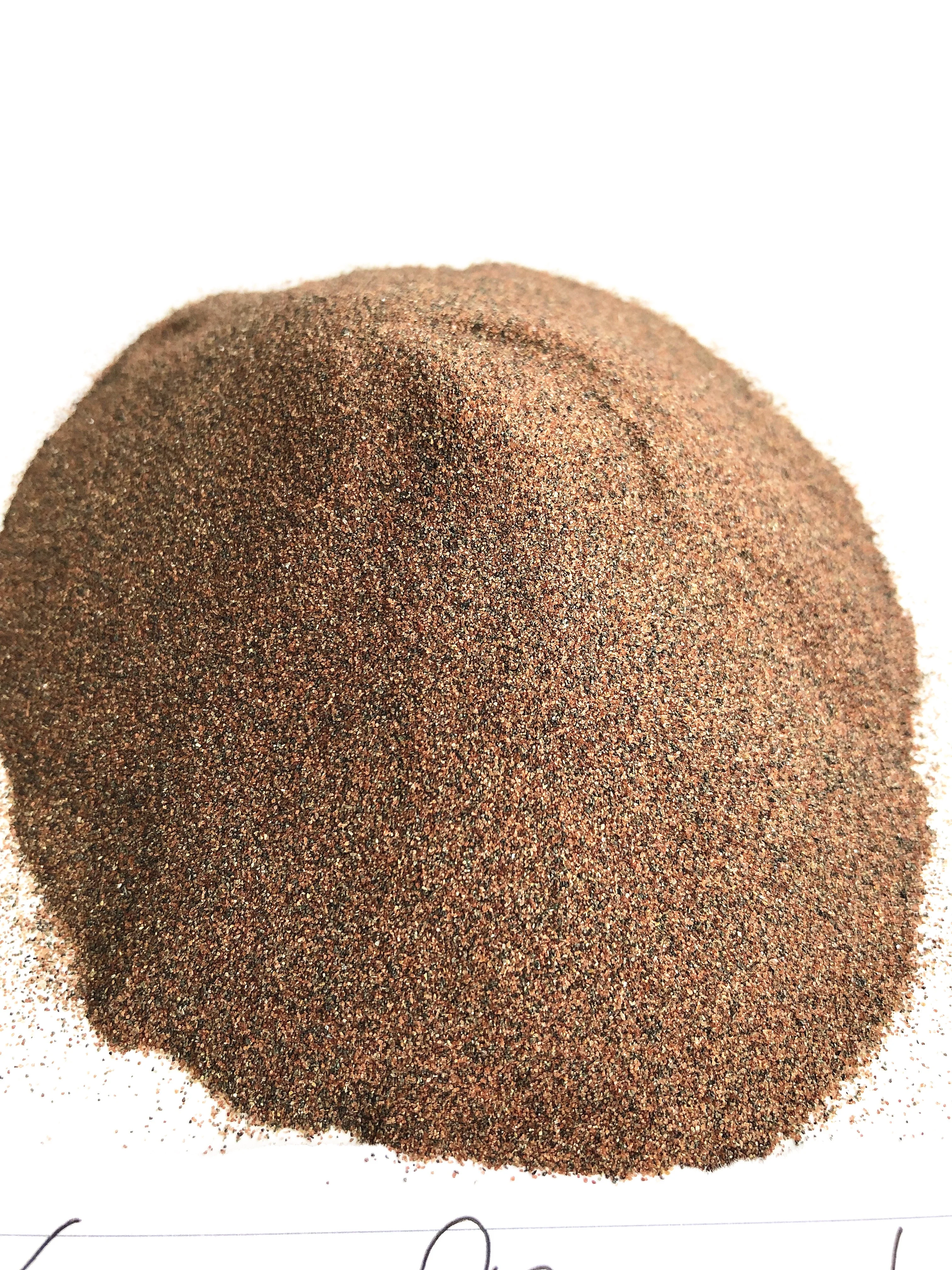 20 30 40 50 60 80 90 meah  garnet sand for water filtration media water jet abrasive 0.18mm garnet sand 80 mesh for cutting me