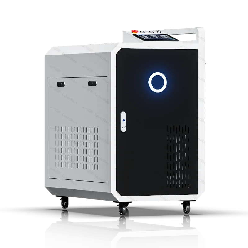 Handheld portable rust removal laser cleaning metal machine 1000 watt 1000w 2000w pulse fiber laser cleaning machine
