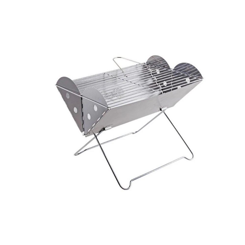 High Quality Custom Portable Stainless Steel Heating Fire Pit Accessories Barbecue Grills Outdoor Camping Bbq Grill
